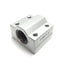 Used Misumi SLHBB10 Pillow Block Linear Bushing, Wide Block, For 10mm Shaft Diameter
