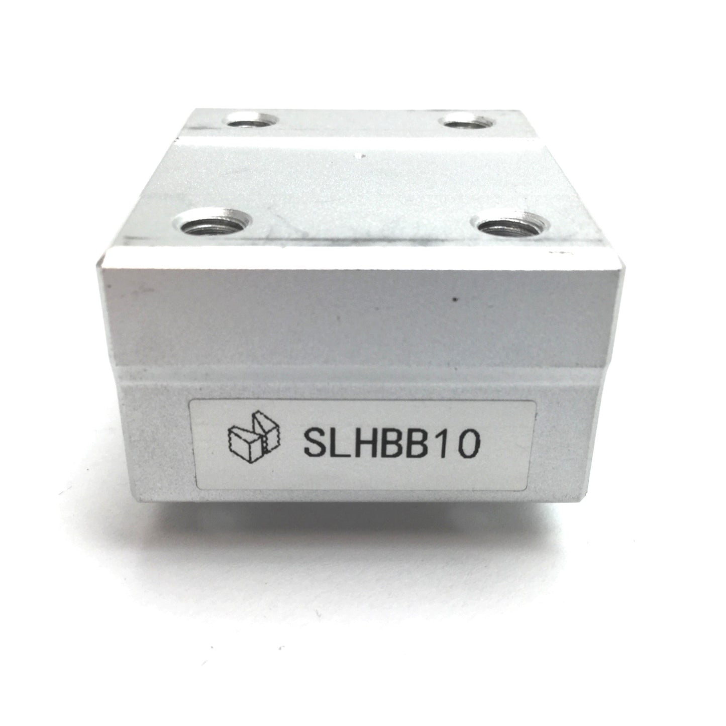 Used Misumi SLHBB10 Pillow Block Linear Bushing, Wide Block, For 10mm Shaft Diameter
