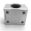 Used Misumi SLHBB10 Pillow Block Linear Bushing, Wide Block, For 10mm Shaft Diameter