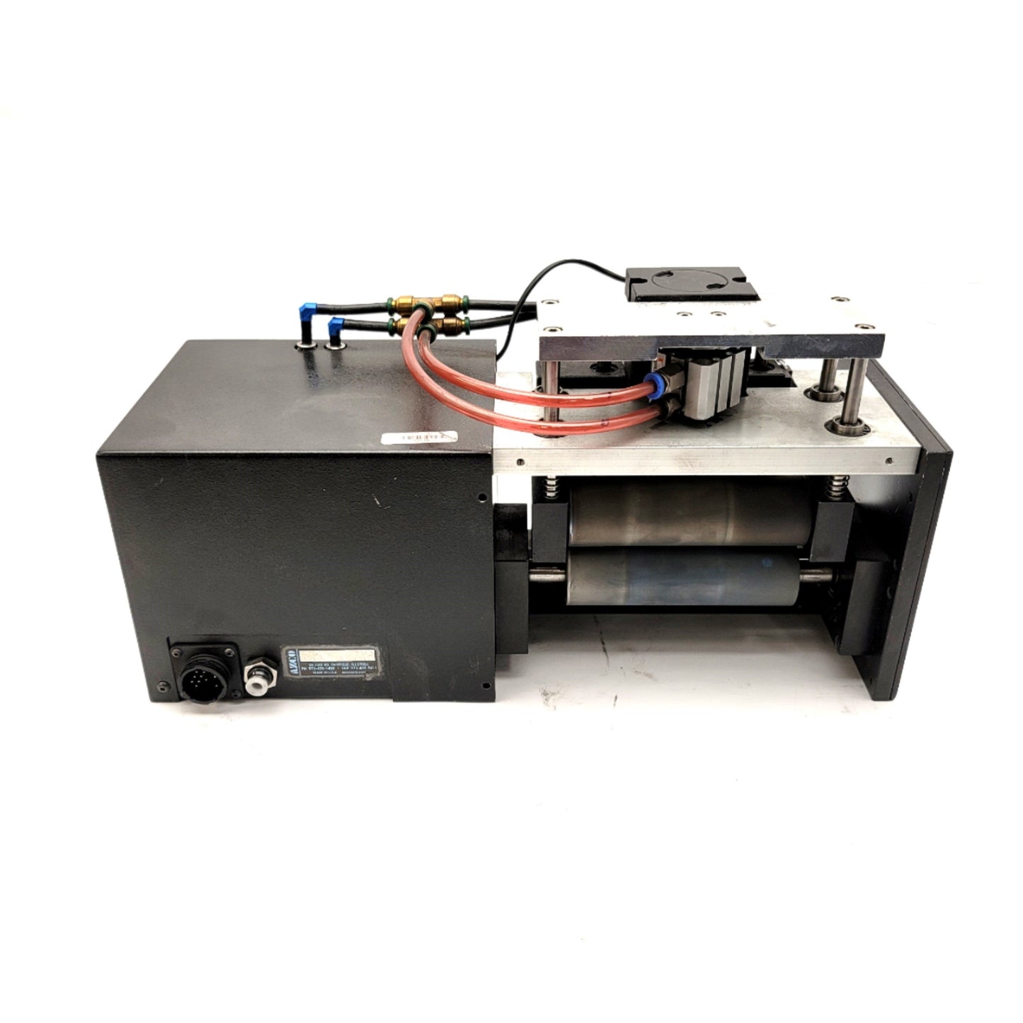 Used AZCO Corp FG110 Sur-Size Cut-To-Length Assembly 120VAC, 30-90psi, 110mm Cut