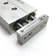 Used Bimba TB-2010-MV Twin Bore Cylinder, Bore: 20mm, Stroke: 10mm, Ports: M5x0.8