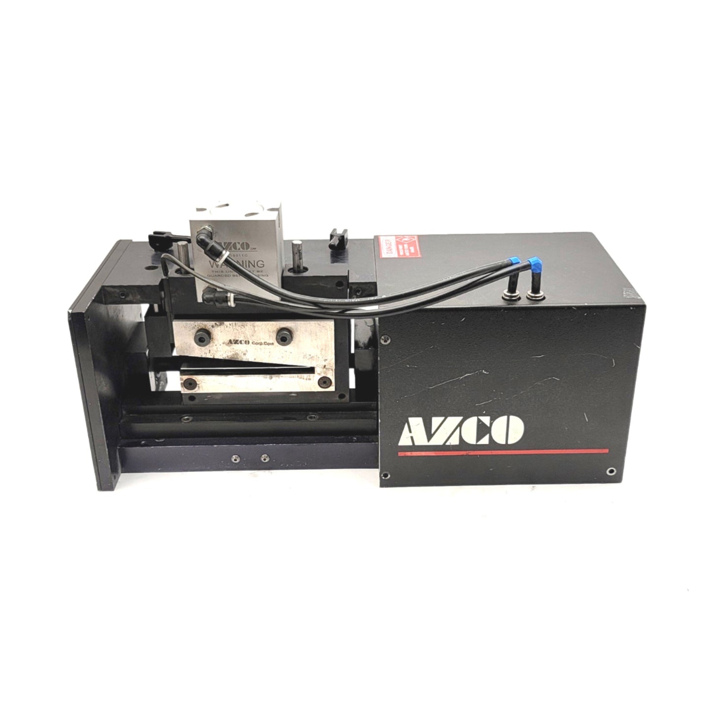 Used AZCO Corp FG110/SP Sur-Size Cut-To-Length Assembly 120VAC, 90psi, 110mm Wide Cut