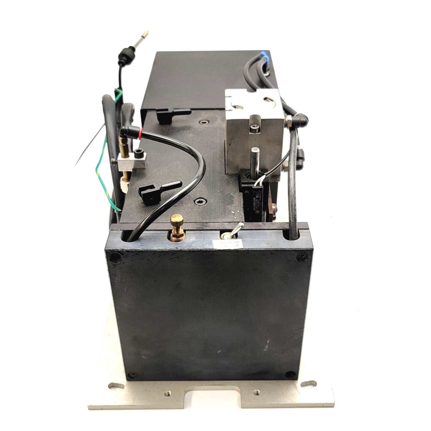 Used AZCO Corp FG110/SP Sur-Size Cut-To-Length Assembly 120VAC, W/Static Neutralizer