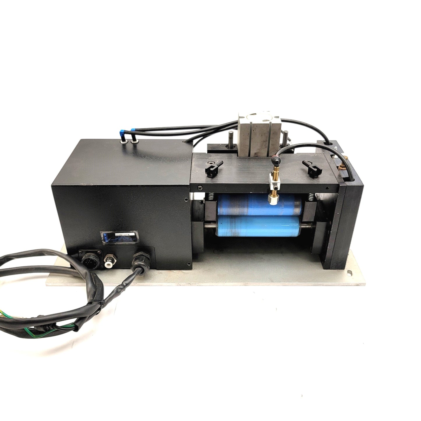 Used AZCO Corp FG110/SP Sur-Size Cut-To-Length Assembly 120VAC, W/Static Neutralizer