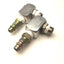Used Lot of 2 Dynabrade 95591 Single Pivot Dynaswivel, 3/8" NPT, 150PSIG Max