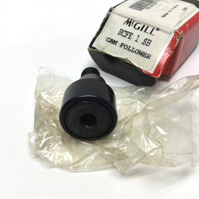 New McGill BCFE 1 SB Cylindrical Cam Follower, 1" Roller Diameter, 7/16-20 Thread