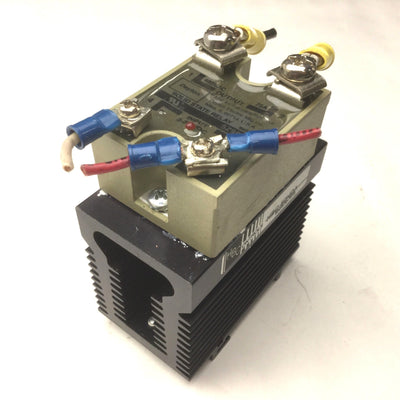 Used Dayton 5Z983 Solid State Relay, In: 3-32VDC, Output: 480VAC, 75A