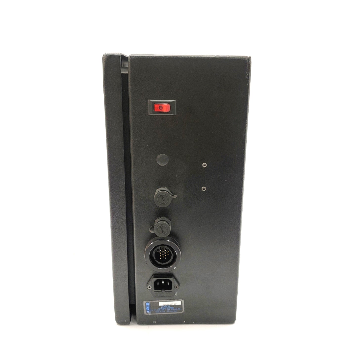 Used AZCO Corp Control Box For FG-110/SP Sur-Size Cut-To-Length Machine, 120VAC