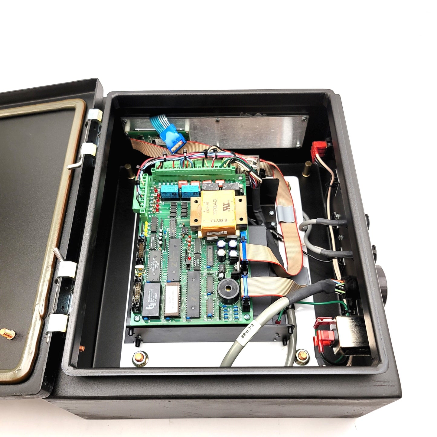 Used AZCO Corp Control Box For FG-110/SP Sur-Size Cut-To-Length Machine, 120VAC