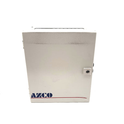 Used AZCO Corp #34488 Control Box For FG-110 Sur-Size Cut-To-Length Machine, 120VAC