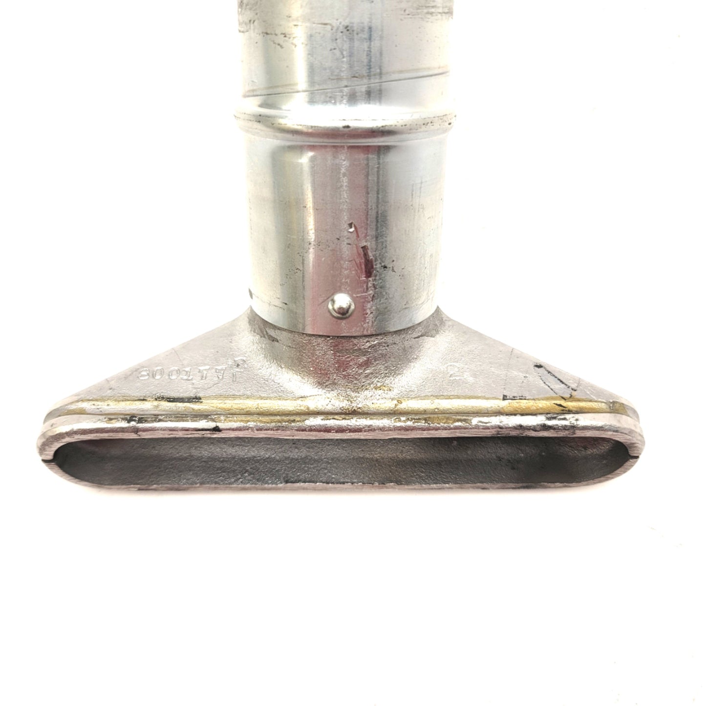 Used Cast Aluminum Vacuum Utility Tool/Chip Collector For 2" Hose, 6" Wide