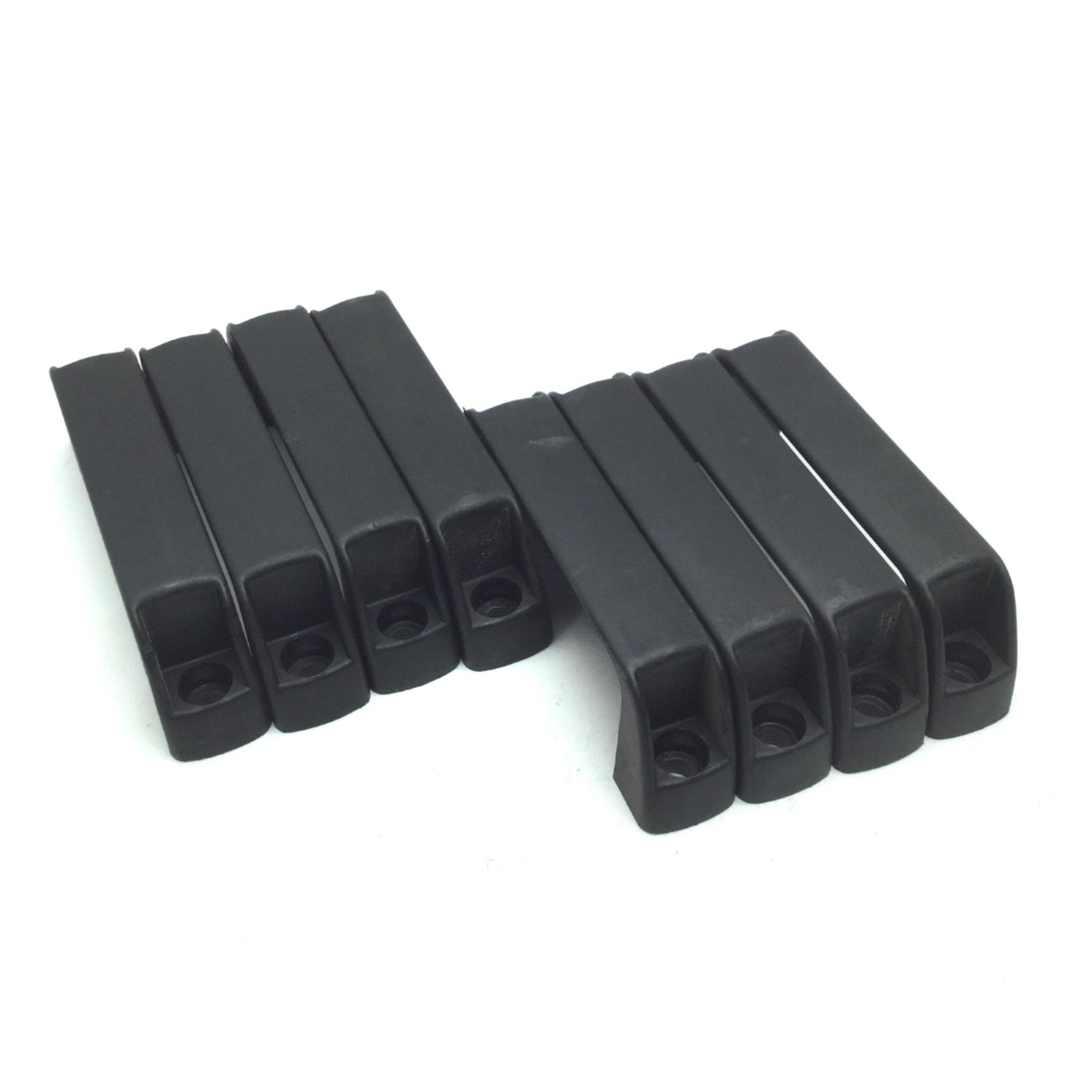Used Lot of 8 GAMM 6333100 Plastic Cabinet U-Handle 117mm C2C 41mm High 8.5mm Bolts