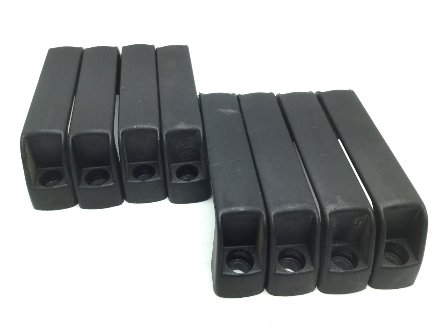 Used Lot of 8 GAMM 6333100 Plastic Cabinet U-Handle 117mm C2C 41mm High 8.5mm Bolts