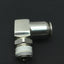New SMC KQGL13-N03S Male Elbow Fitting, Tube: 1/2" (13mm), 3/8" NPT