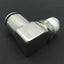 New SMC KQGL13-N03S Male Elbow Fitting, Tube: 1/2" (13mm), 3/8" NPT