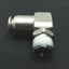 New SMC KQGL13-N03S Male Elbow Fitting, Tube: 1/2" (13mm), 3/8" NPT