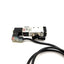 Used ARO M812SS-024-D-G 4-Way 2-Position Solenoid Valve 1/8"NPT, Coil: 24VDC, 115psi
