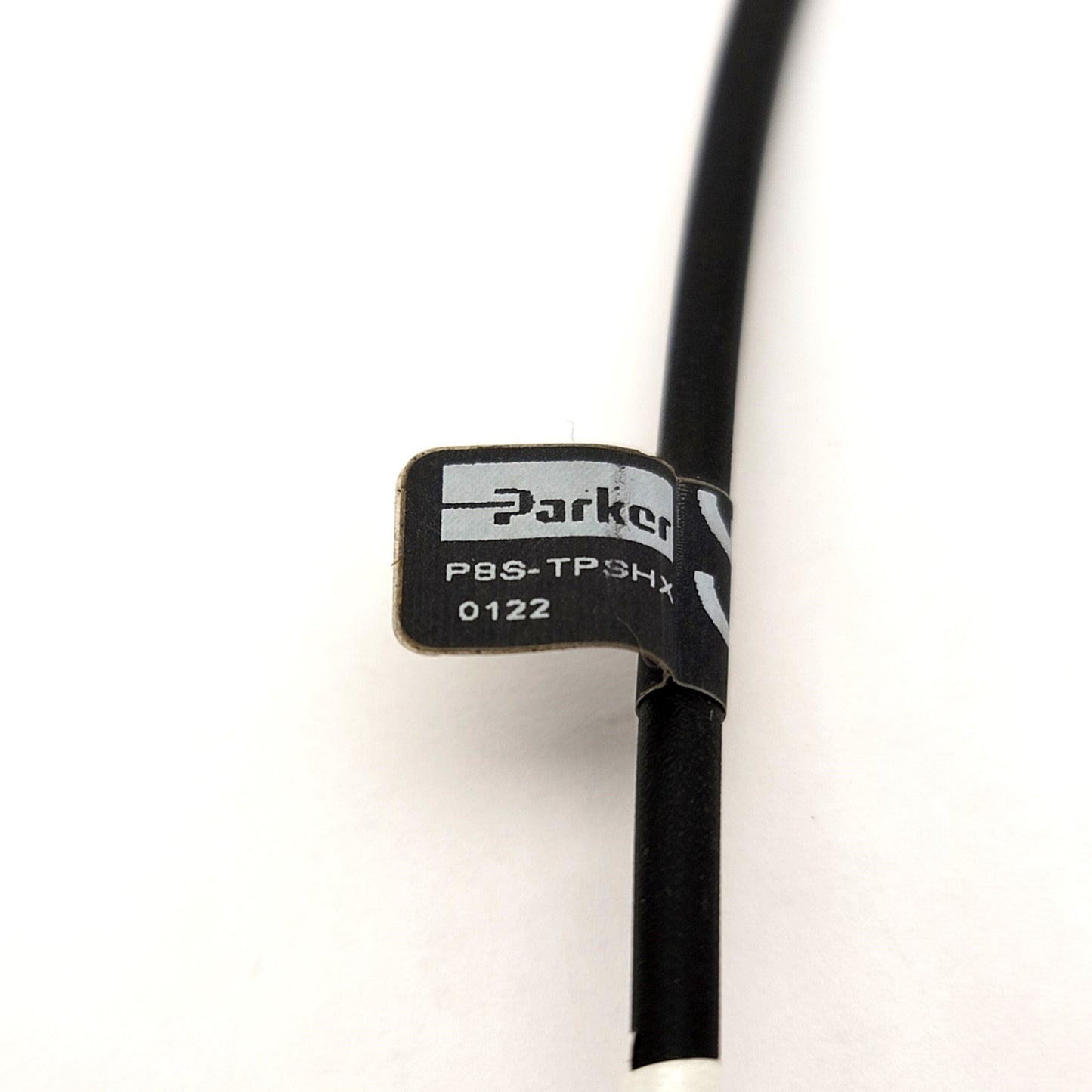 Used Parker P8S-TPSHX Flush Mount Hall Effect Sensor 10-30VDC, PNP, IP67, 0.27m Leads
