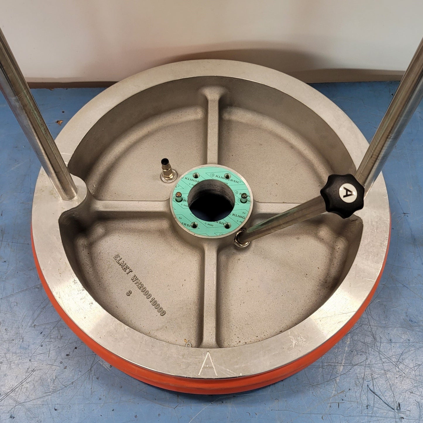 New – Open box ELMET WN2000 10000 200L (55Gal) "A" Follower Plate For TOP 3000 F Dosing System