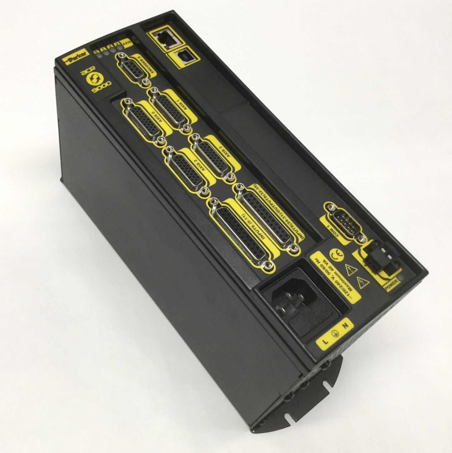 Used Parker 9000P1U4M0 ACR9000 Servo/Stepper Motion Controller, 4-Axis, 5 Encoder IN