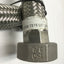 Used Hose Master AF5750 Annuflex Stainless Steel Corrugated 3/4" NPT Braided Hose 32"