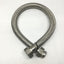 Used Hose Master AF5750 Annuflex Stainless Steel Corrugated 3/4" NPT Braided Hose 32"