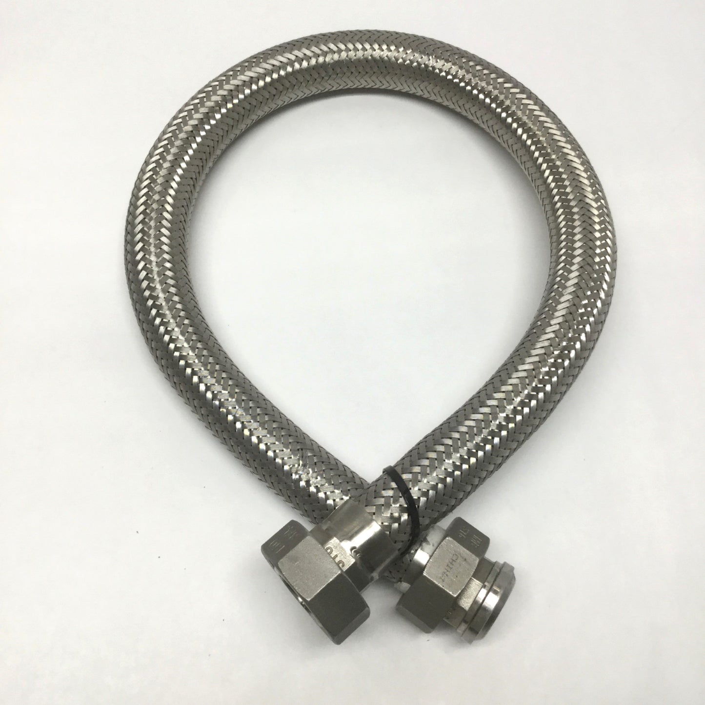 Used Hose Master AF5750 Annuflex Stainless Steel Corrugated 3/4" NPT Braided Hose 32"