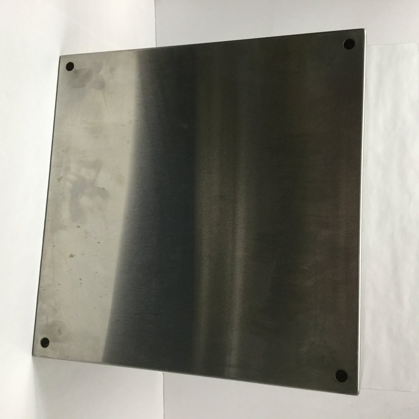 Used Hoffman CSD161610SS Electrical Enclosure Box Stainless Steel 16"x16"x10" *Holes*