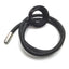 Used Leeds Fiber Optic Microscope Ring Light, ID: 49mm, Length 1.14m 45", Bundle: 9mm