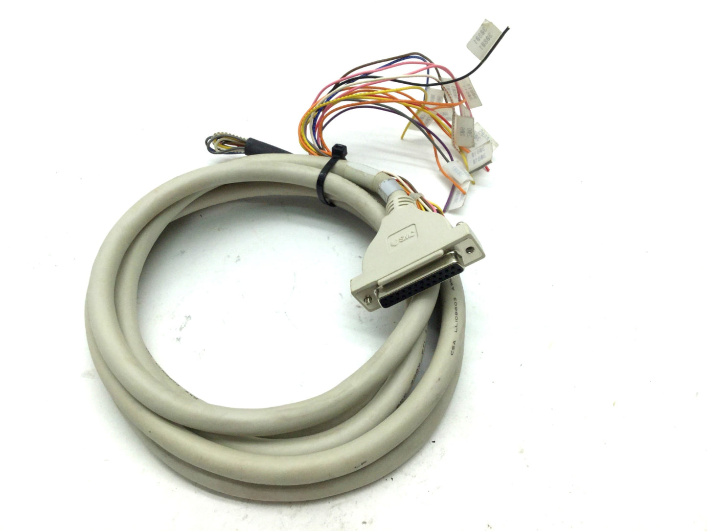 Used SMC Manifold With 2x SV2400-5FU Solenoid Valves, Coil Voltage: 24VDC, 0.2-0.7MPa