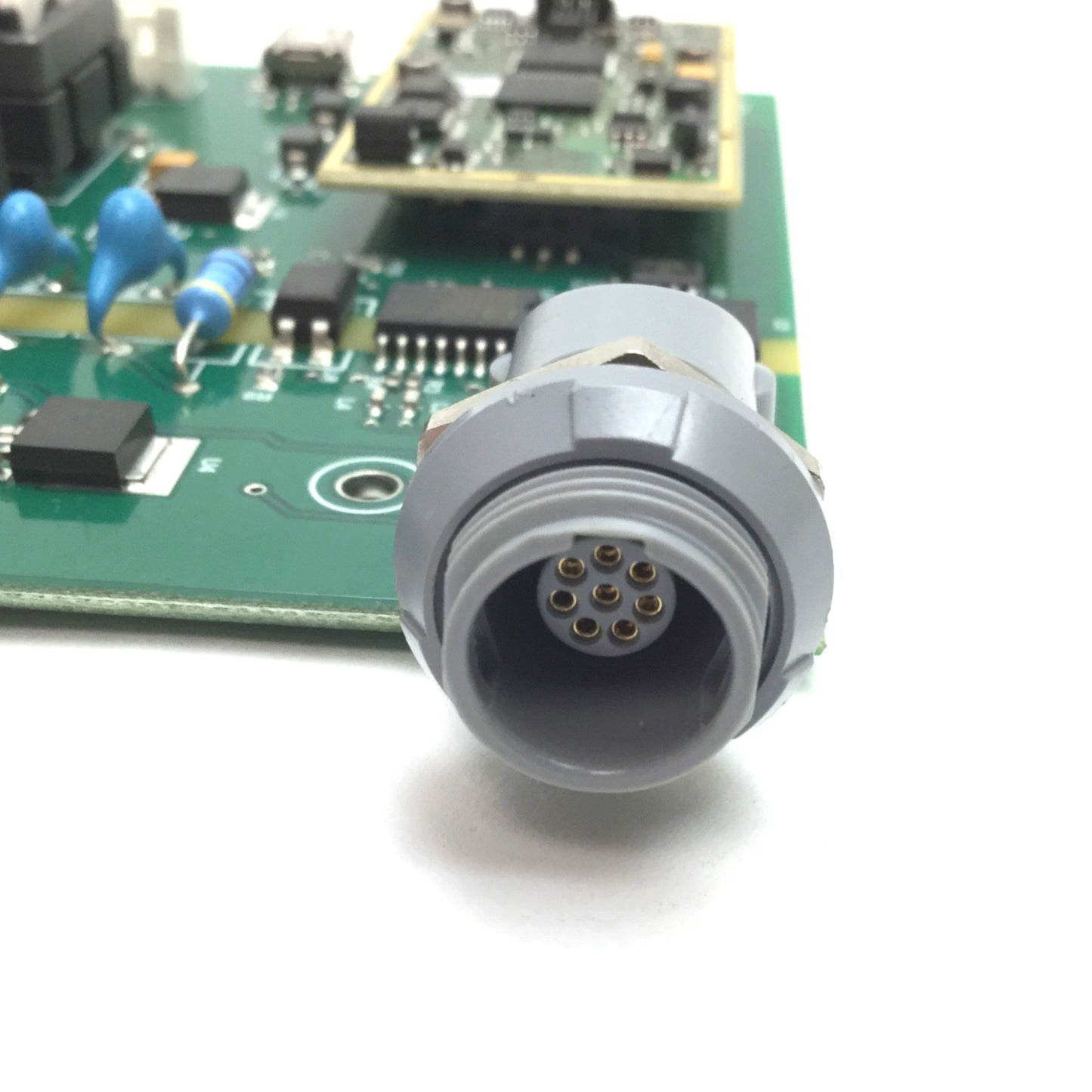 Used Circuit Board 50307574 Rev 6, USB, 8-Pin Round, W/ Recom REC6-0505SRW/R10/A