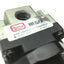 Used Clippard MMR-2Q-P30 Regulator 1/4" NPT, 1/8" Gauge, 150PSIG Max, 7-30PSIG Range
