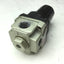 Used Clippard MMR-2Q-P30 Regulator 1/4" NPT, 1/8" Gauge, 150PSIG Max, 7-30PSIG Range