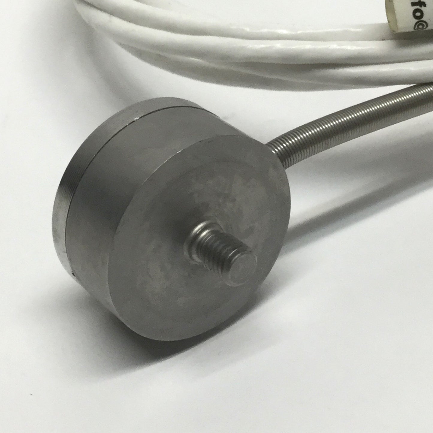 Used Omegadyne LC202-50 Mini Load Cell Force Transducer 50 lb Capacity, 10-32, 10VDC