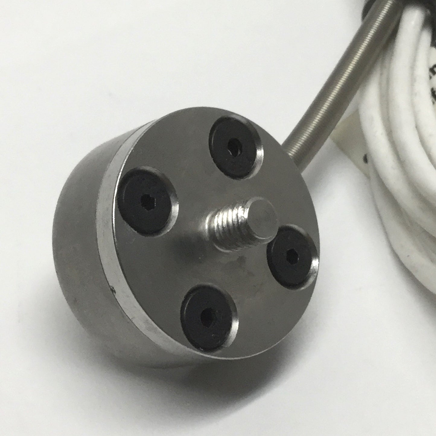 Used Omegadyne LC202-50 Mini Load Cell Force Transducer 50 lb Capacity, 10-32, 10VDC