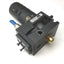 Used Parker Watts F101-04BJ M2 Pneumatic Filter, 1/2" NPT Ports, Poly Bowl With Guard