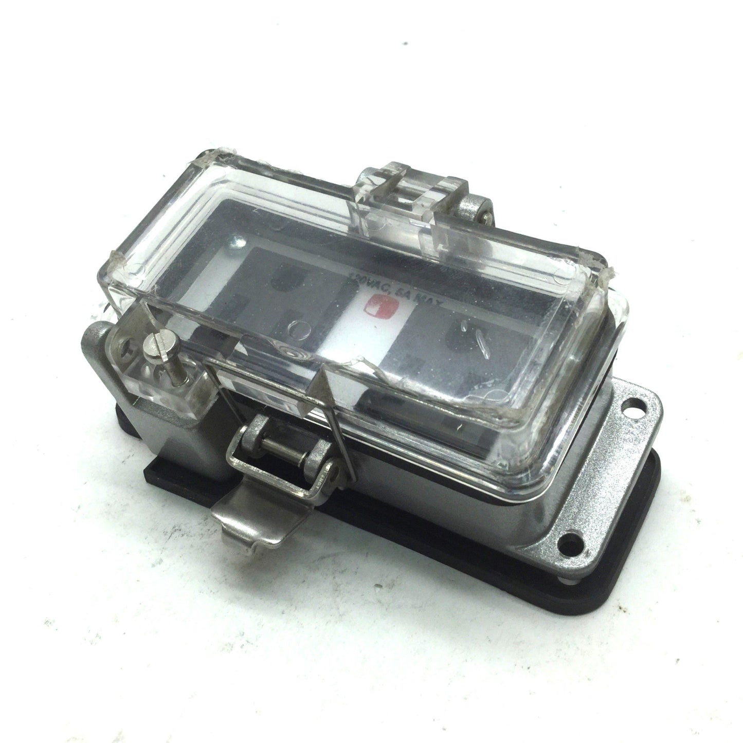 Used Grace P-XX-F3RR0 Enclosure Panel Interface Connector 2 Plugs, 120VAC 5A