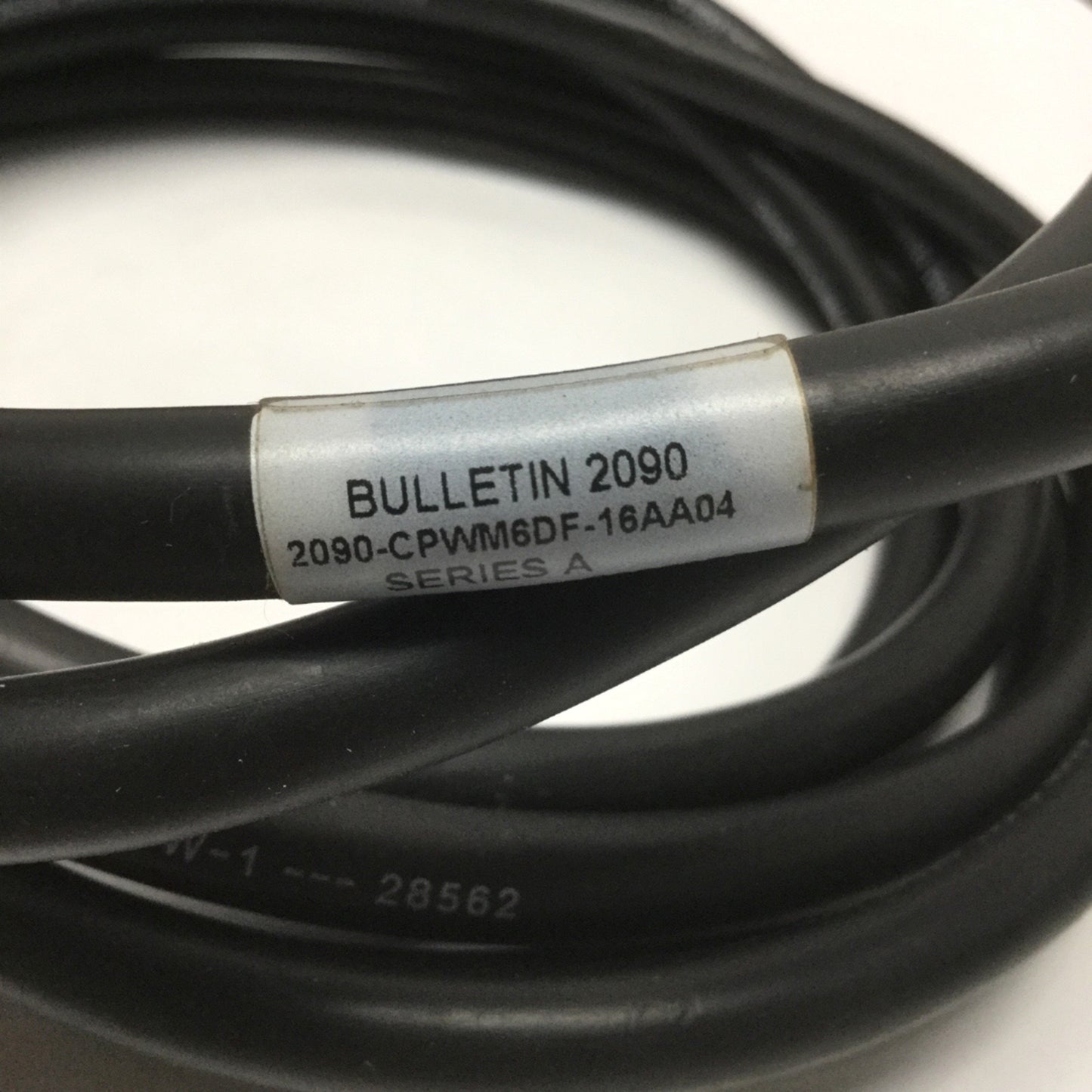Used Allen Bradley 2090-CPWM6DF-16AA04 Kinetix Motor Power Cable, 4 Meters, 16AWG