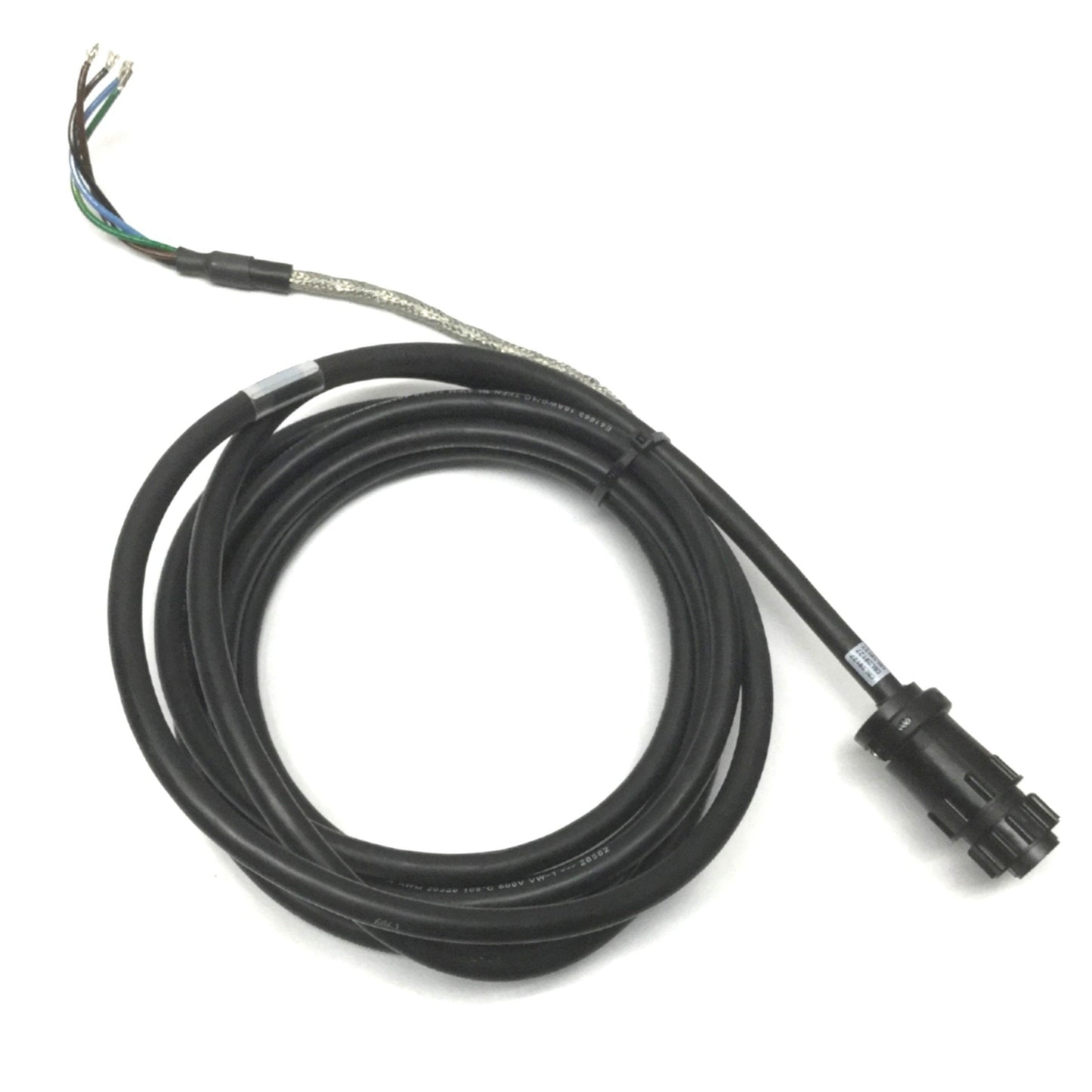 Used Allen Bradley 2090-CPWM6DF-16AA04 Kinetix Motor Power Cable, 4 Meters, 16AWG