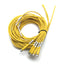 Used Lot of 5 Turck PKG 3M-10 Cordset, 3-Pin Female Picofast Connection, 2.5m Long