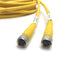 Used Lot of 2 Turck PKG 3M-5 Cordset, 3-Pin Female Picofast Connection, 2.5m Long