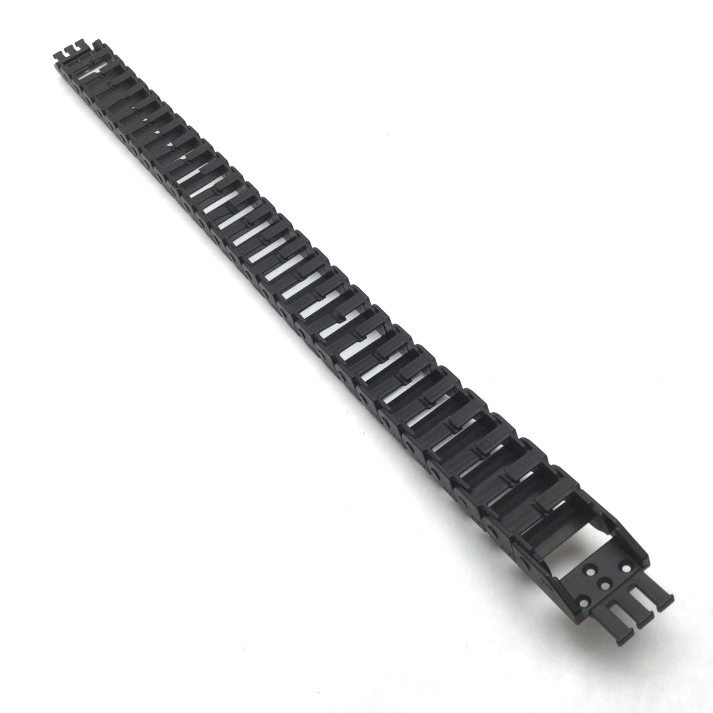 Used Igus Z08.30.048 Energy Chain, Length: 21", Inside 1.15" x 0.5", *Broken Crossbar