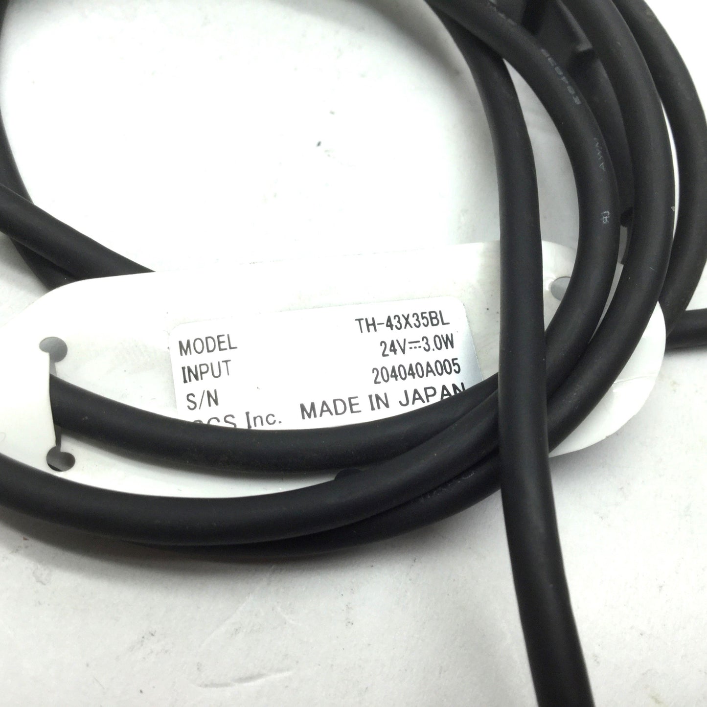 Used CCS TH-43x35BL High Output Flat Backlight Unit Blue LED, 43mm x 35mm, 24VDC