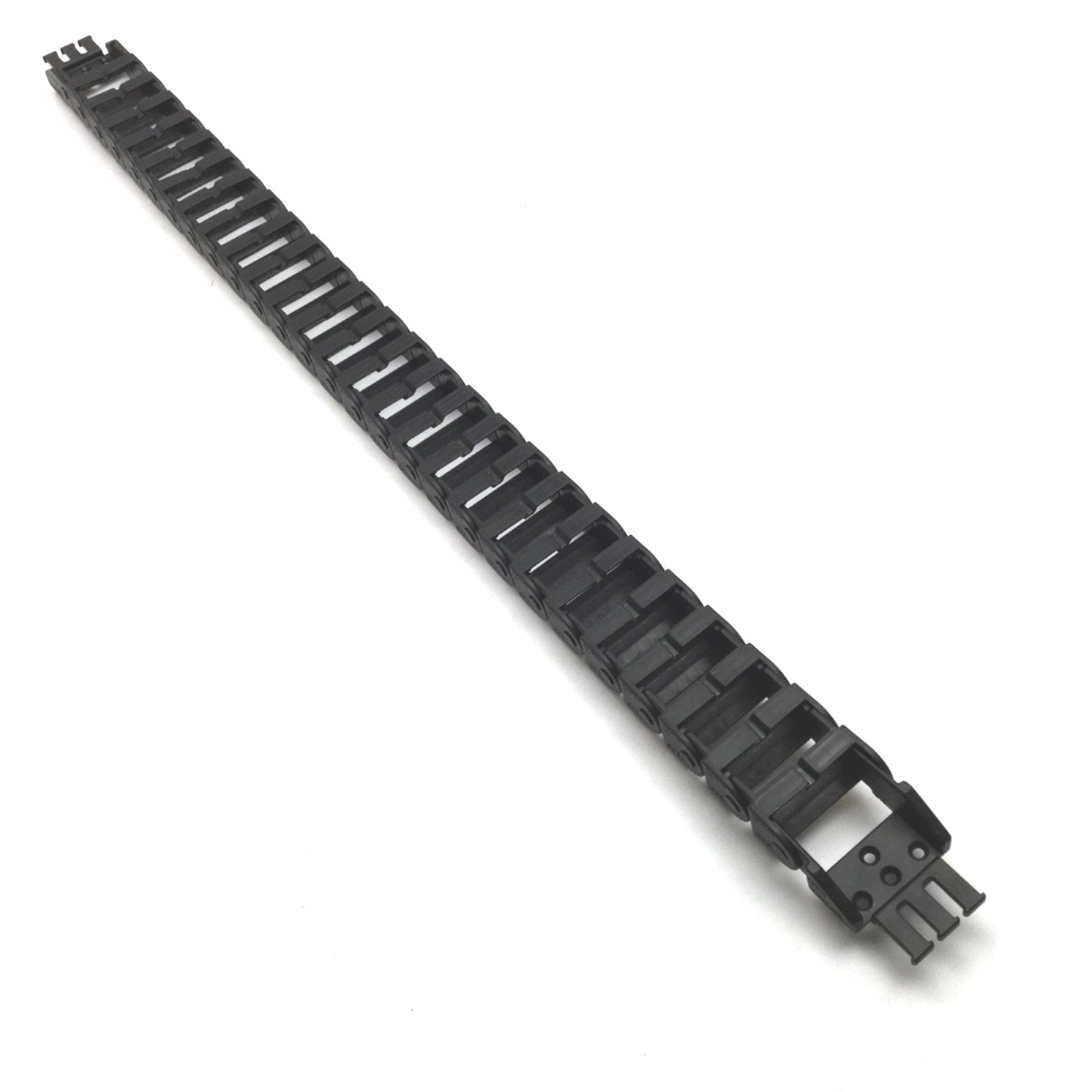 Used Igus Z08.30.048 Energy Chain, Length: 21", Inside Dimensions: 1.15" x 0.5"