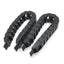 Used Lot of 2 Igus Z08.30.028 Energy Chain, Length: 13", Inside: 1.15" x 0.5"