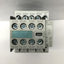 Used Siemens 3RH1140-1AB00 Motor Starter/Contactor Relay 10A, 24VAC Coil w/Auxiliary