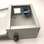 Used Wiegmann N1C060804WW Steel Electrical Enclosure, 8 x 4 x 6" *Holes*
