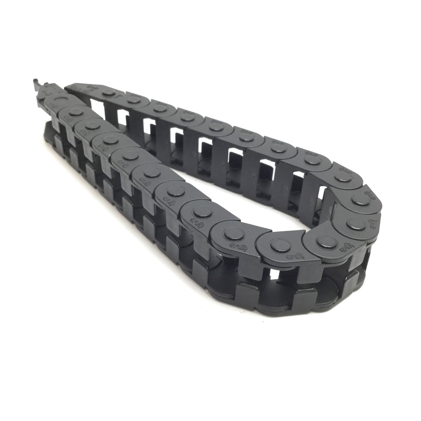 Used Igus E065.16.028 Energy Chain, Length: 13", Inside Dimensions: 0.625" x 0.45"