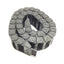 Used Igus E08.40.028 Energy Chain, Length: 28", Inside Dimensions: 1.58" x 0.55"