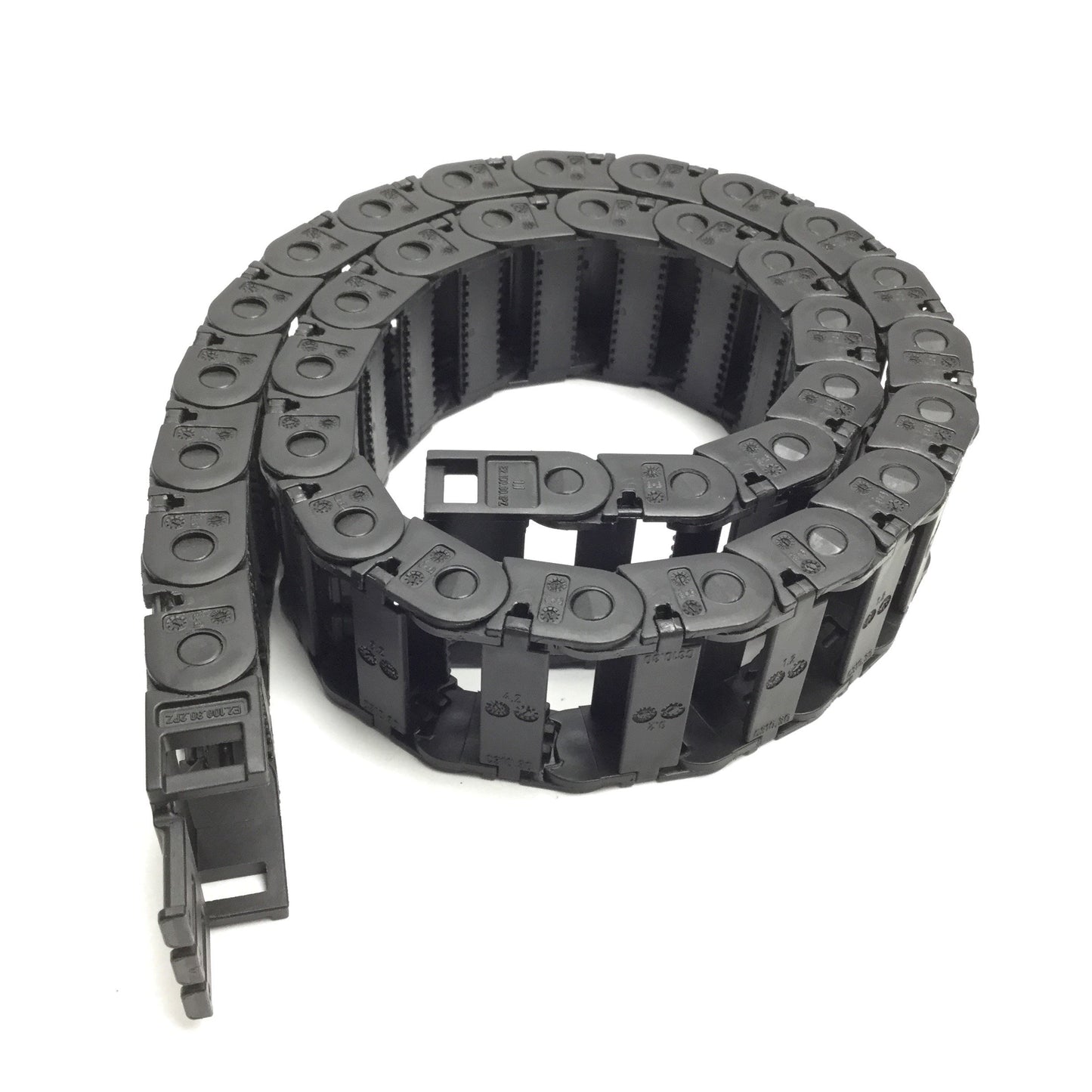 Used Igus E2.10.30.038 Energy Chain, Length: 27", Inside Dimensions: 1.2" x 0.4"